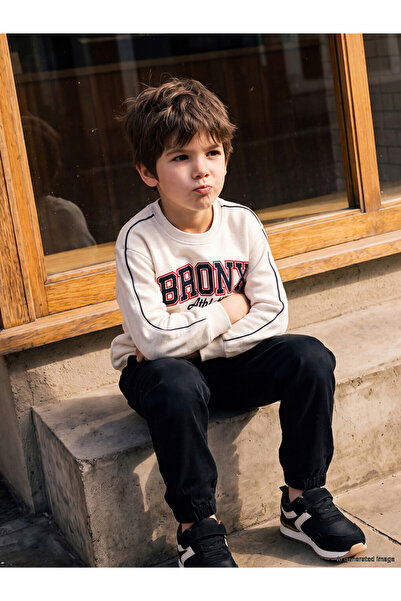LC Waikiki Lcw Kids Embroidered Boys' Sweatshirt