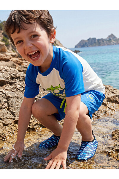 LC Waikiki Lcw Steps Navy Blue Boys' Sea Shoes with Nevavm Difference
