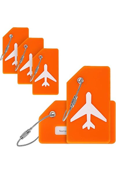 GENERAL بطاقات أمتعة سيليكون من NINEMAX، علامات تعريف للحقائب أثناء السفر، بط...