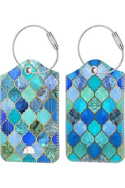 Fintie Luggage Tags, Privacy Cover ID Label with Stainless Steel Loop and Car...