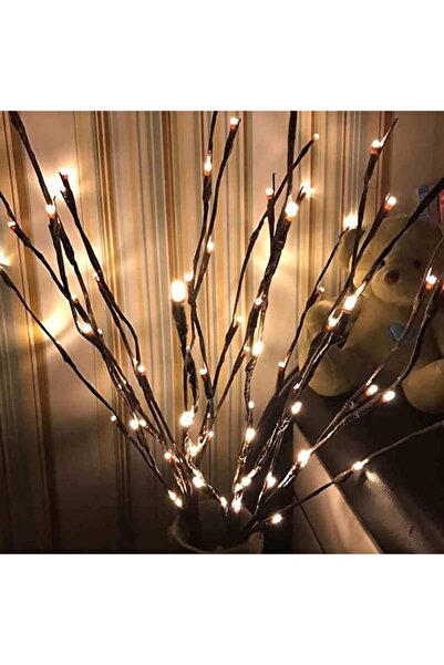 GENERAL 3 Pack Warm White Lighted Twig Branches 60 LED Lights Artificial Tree...