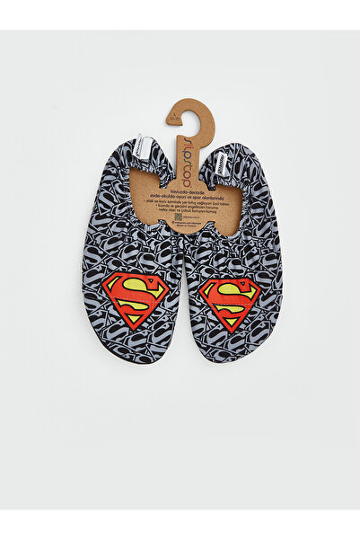 LC Waikiki Nevavm Superman Printed Boys' Sea Shoes with a Difference