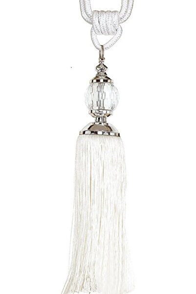 GENERAL 1 Pair Crystal Tassel Curtains Tiebacks Rope Curtains Buckle Holdback...