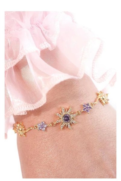 ArtBDesign Mor Rapunzel Sun Bileklik