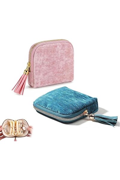 GENERAL Jewellery Box Travel, Compact Travel Jewellery Case for Frequent Trav...