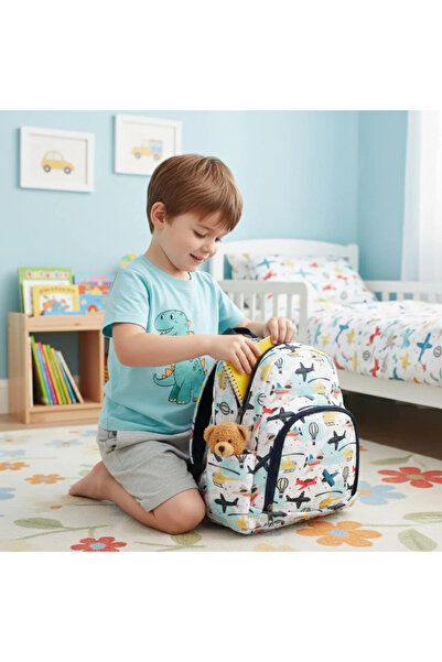 Leader Bag Store - Desenli Anaokulu ve Kreş Sırt Çantası - Ergonomik Su Geçir...