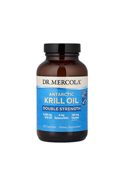 Dr Mercola زيت الكريل من القطب الجنوبي من د. ميركولا - 90 كبسولة