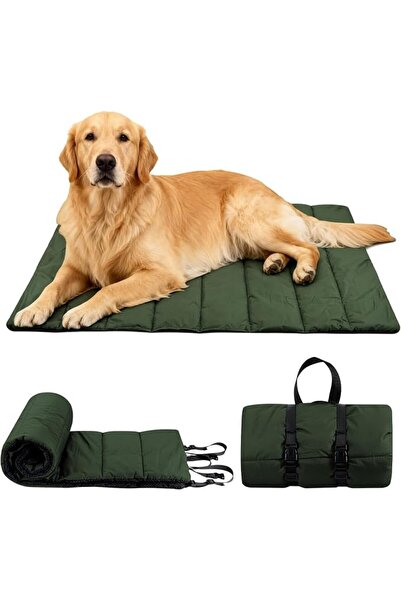 GENERAL 110×68cm Large Waterproof Dog Bed, Foldable Dog Mat, Washable Dog Mat...