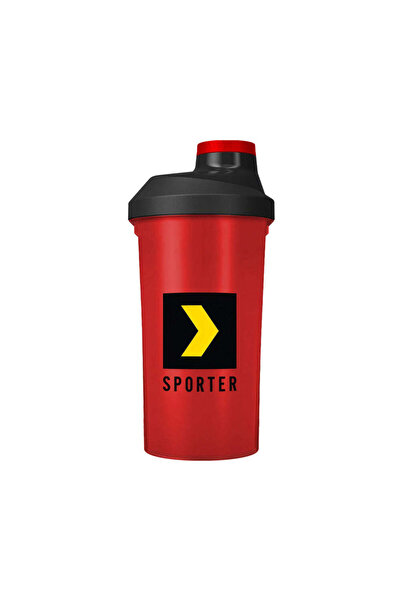 Sporter - Logo Shaker - Red - 600 ml.