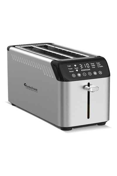 TurboTronic Prajitor de paine premium TT-BF15, 1630W, 7 trepte, afisaj digita...