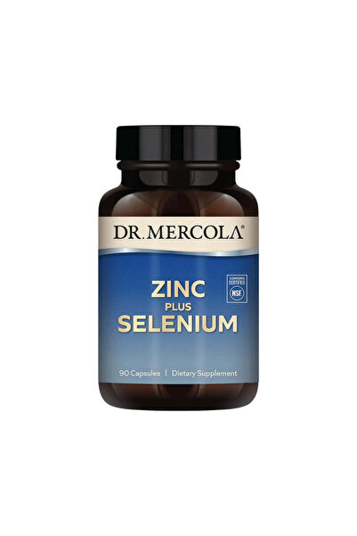 Dr Mercola دكتور ميركولا زنك بلس سيلينيوم - 90 كبسولة