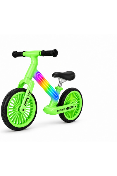 TRİX Bicicleta de Echilibru pentru Copii Trike Fix Glow Cross-Country, LED Mu...