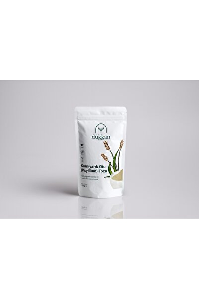 250 Gr Glutensiz Karnıyarık Otu Tohumu Tozu / Unu - Psyllium Husk Powder - Katkısız & Doğal