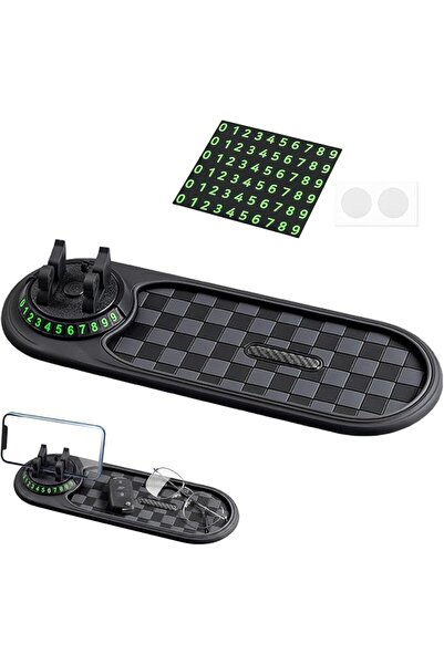 GENERAL Multifunctional Car Anti Slip Mat, Rotatable Anti Skid Cars Dashboard...