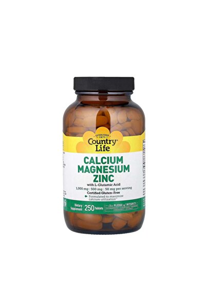 COUNTRY LIFE Cal-Mag-Zinc - 250 Tablets