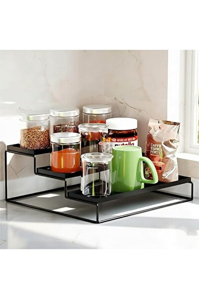 Homify 3-Step Countertop Spice Rack & Utensil Organizer | Multipurpose Kitche...