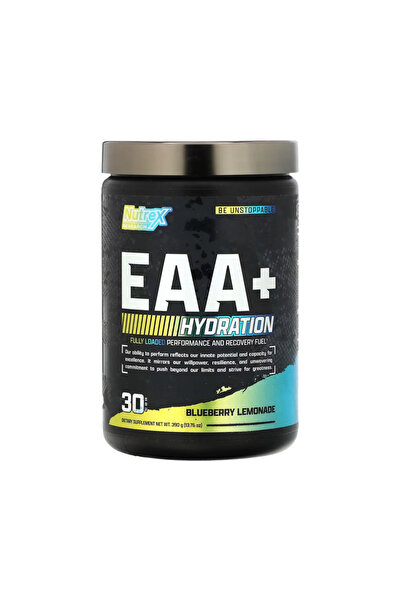 Nutrex Research EAA+ هيدريشن (عصير التوت الأزرق) - 30 حصة (390 جرام)
