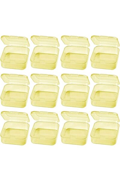 GENERAL 12 Count Colorful Storage Boxes for Home Organization Stackable Small...