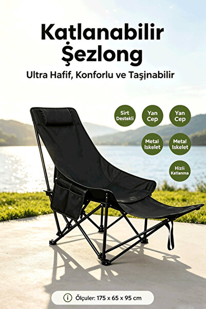 Allmart 3 Kademeli Ayarlanabilen, Ayak Uzatmalı, Eşya Cepli, Taşıma Çantalı