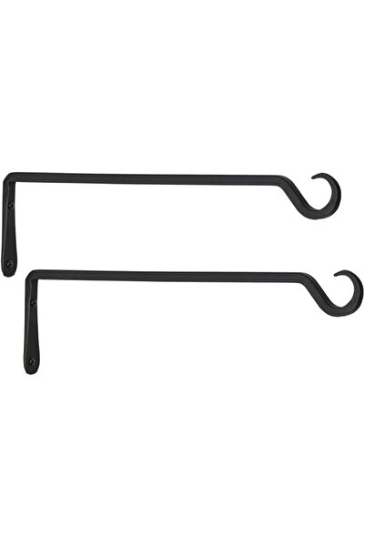 GENERAL Set of 2 Premium Hand Forged Hanging Plant Hanger, Sturdy Bird Feeder...