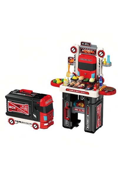 Colorland Magical Truck Barbecue Stall Toy Set, 8 Pieces