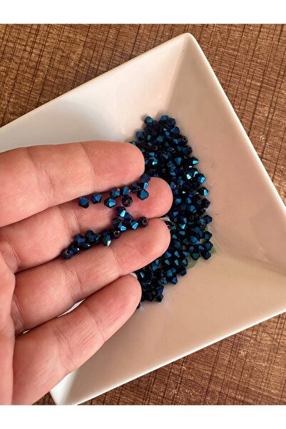 Gönülden Tasarım 30 Gr Blue Crystal Jewelry Beads