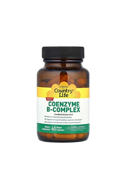 COUNTRY LIFE إنزيم B المركب - 60 كبسولة نباتية
