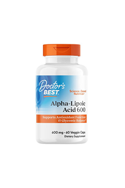 Doctor's Best Alpha Lipoic Acid 600mg - 60 Veg Caps