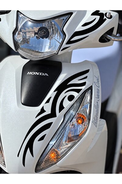 Banxtre Honda Dio için Dövme Tribal Desen Sticker (2 Parça)