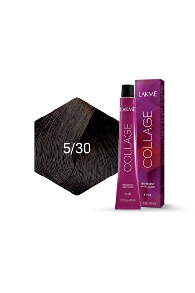 Lakme صبغة شعر كولاج بلون بني ذهبي فاتح رقم 1 5/30