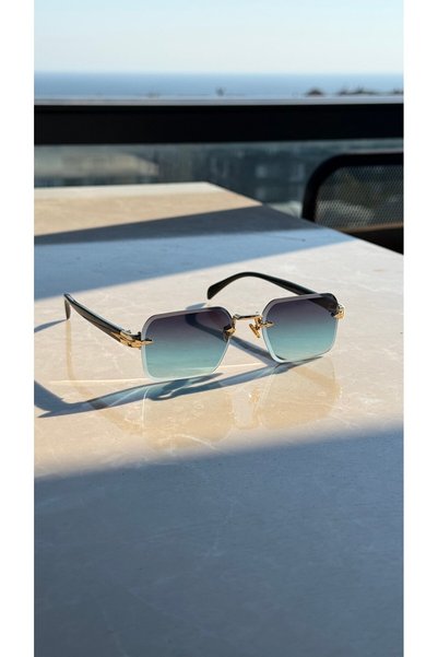 Massiviano Veyra blue sunglasses