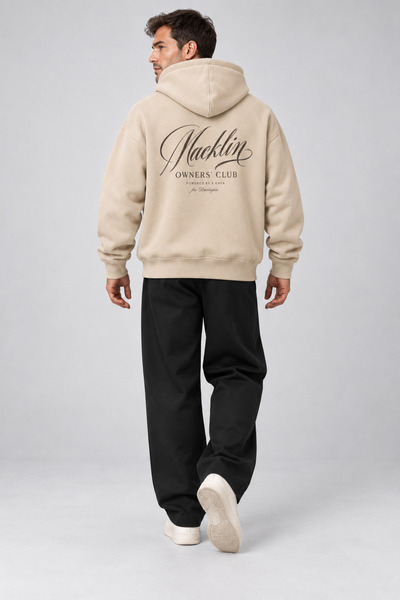 macklin Unisex Γυναικεία και Ανδρικά Φούτερ με κουκούλα Owners Club με στάμπα...