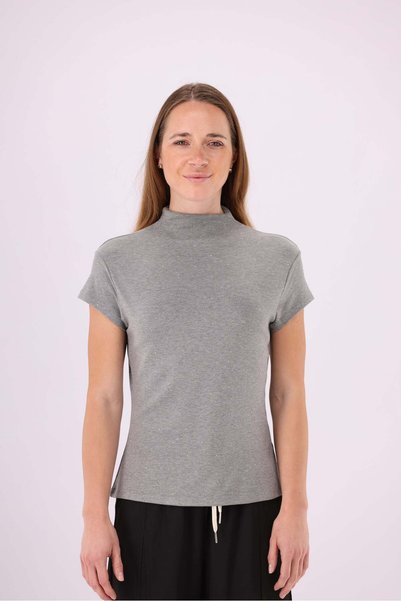 Livia Women's Plain Short-Sleeve Top