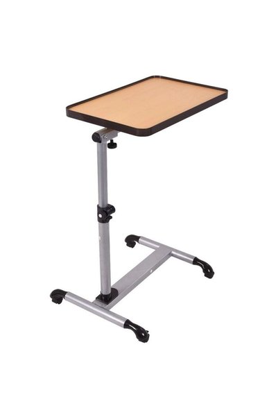 COSTWAY Masă pentru laptop HW 52809 (Lemn/Negru)