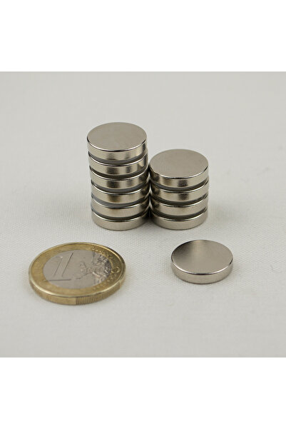 Magnitech Δισκοειδής Μαγνήτης Φ15x3mm Smco +350 ° Δύναμη έλξης 2.1 κιλά
