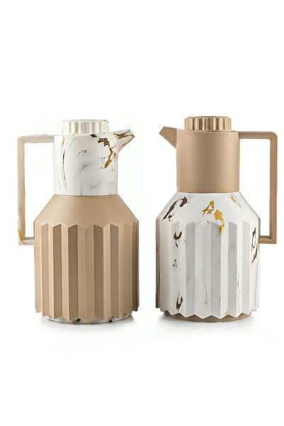 Hawa al-sahel al-thhabe Trams Laseent 2-Piece Set - Gold Decorated