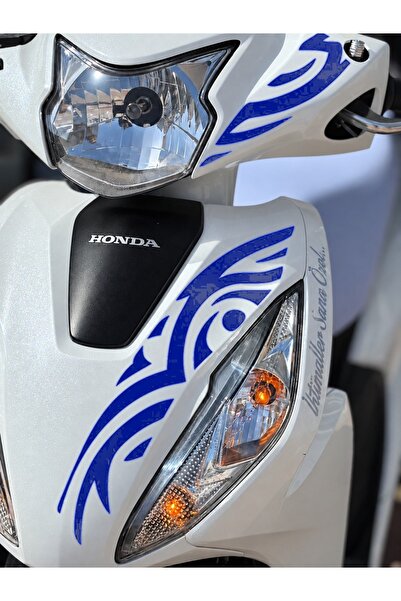 Banxtre Honda Dio için Dövme Tribal Desen Sticker (2 Parça)