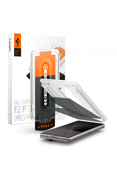 Spigen Φιλμ προστασίας εξωτερικής οθόνης ιδιωτικότητας GlastR EZ FIT Pro HD γ...