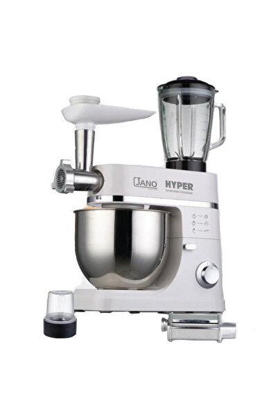 ALSAIF ELEC Alsaif 5-in-1 Electric Stand Mixer 1200W 7L - ابيض