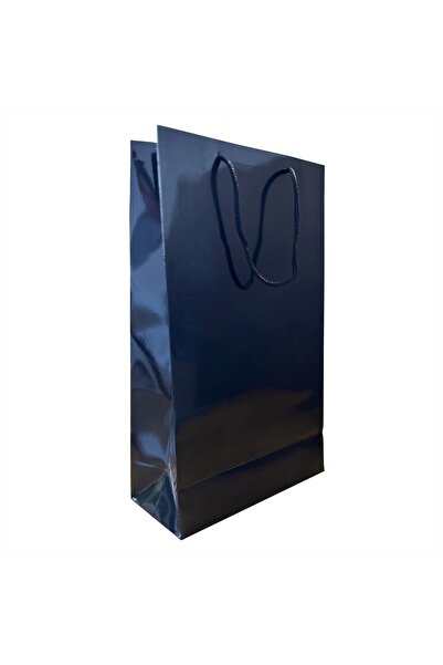 papercraft Pungi cadou NEGRE 23x38x10 cm MARI - SET 10 bucăți