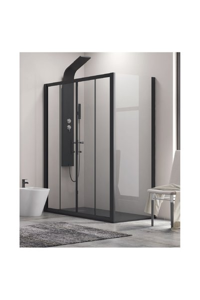 Karag Flora 600 Καμπίνα Ντους με Συρόμενη Πόρτα 210 x 70 x 190 εκ. Διαφανές Γ...