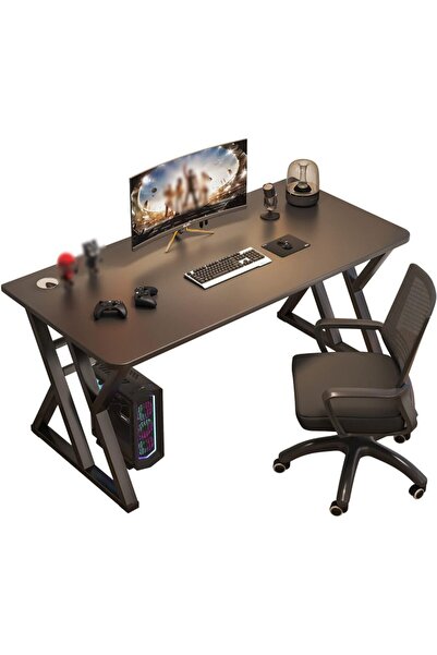 Arabest 32 Inch Gaming Computer Desk,Industrial Style Home Office Writing Wor...