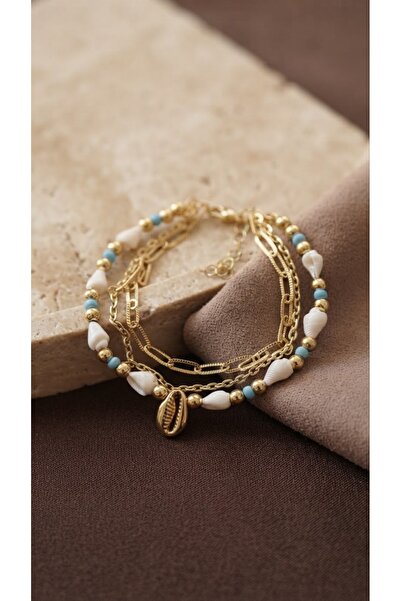 Dore Collection سوار مزيج من الأصداف البحرية