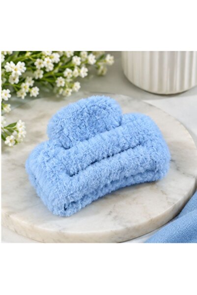Vipfoni Plush Rectangular Shape Latch Buckle Soft Fluffy Buckle Soft Colors
