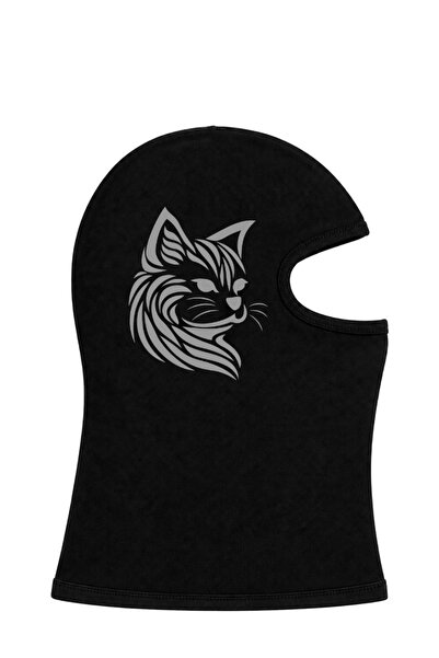 headwear Unisex Motosiklet Balaklava Kar Maskesi Reflektör Detaylı Nefes Alabilir Yaz-Kış – Midnight Cat