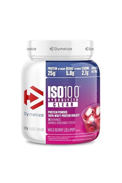 Dymatize Nutrition Iso100 Hydrolyzed Clear izole protein powder 512 Gr