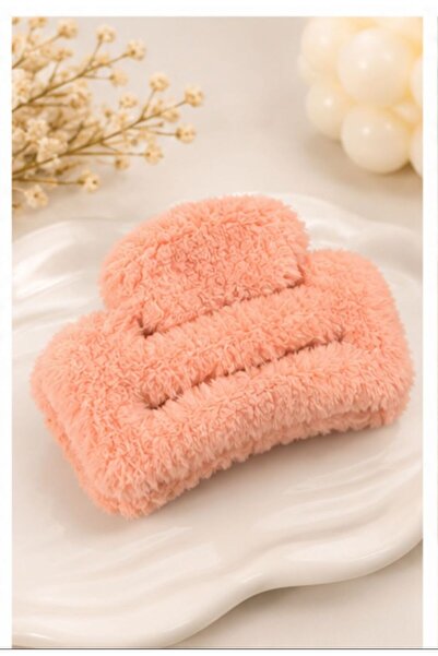 Vipfoni Plush Rectangular Shape Latch Buckle Soft Fluffy Buckle Soft Colors