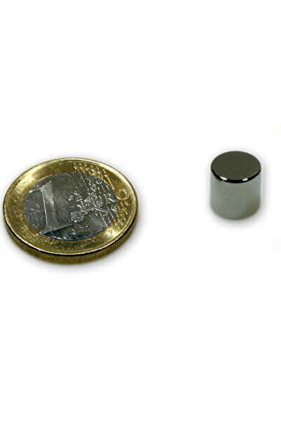 Magnitech Μαγνήτης Δίσκος Φ9x9mm Νεοδυμίου Δύναμη Έλξης 3kg
