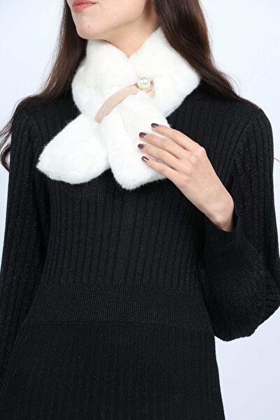 mica Fur Scarf