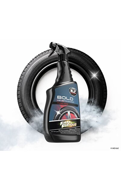 K2 Solutie ingrijire anvelope Bold Fast & Furious Edition, 750 ml, finisaj lucios, protectie UV